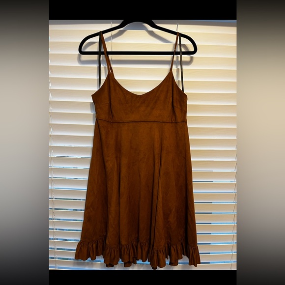 BCBGMaxazaria faux suede dress - Picture 14 of 16